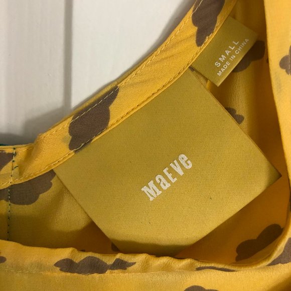 Anthropologie Maeve Linosa Silk Top Sz Sm - Picture 7 of 11